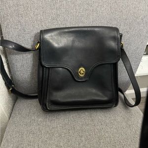 RARE Vintage coach bag front flap